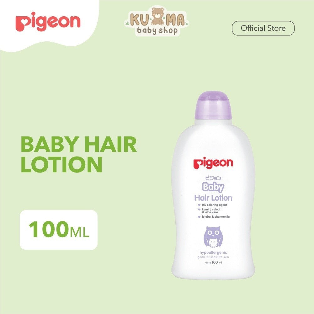PIGEON Baby Hair Lotion 100Ml | Lotion Rambut Bayi Chamomile