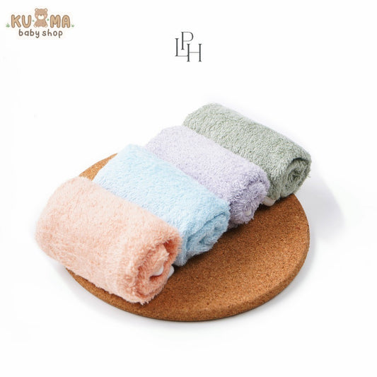 Little Palmerhaus - Bam & Boo Bamboo Washcloth Set Of 4 13.0 (Lap Mandi Bayi)