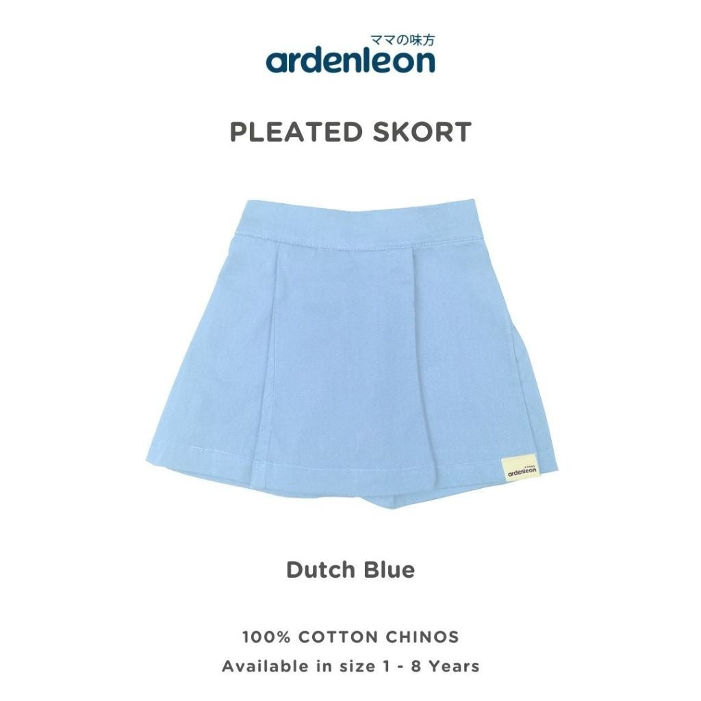 ARDENLEON Rok Celana Anak Perempuan Pleated Skort