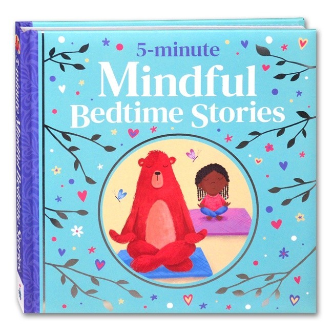 [Imagine That] 5-Minute Mindfull / Dinosaur / Sweet Dreams Stories Book (6 stories) with shiny foil on front cover - tema cerita tentang family, caring, and love