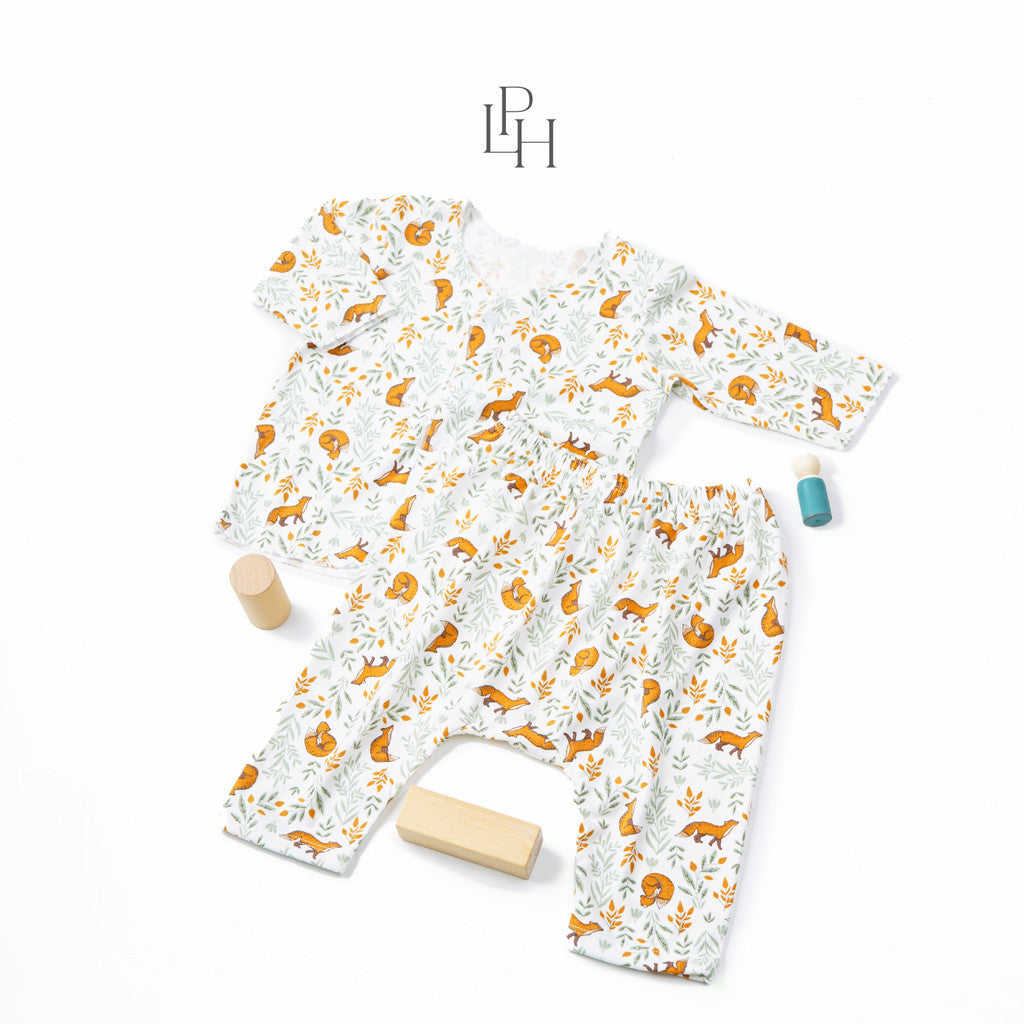 Little Palmerhaus - Little Wear Long Set 27.0 (Setelan Bayi Lengan Panjang)