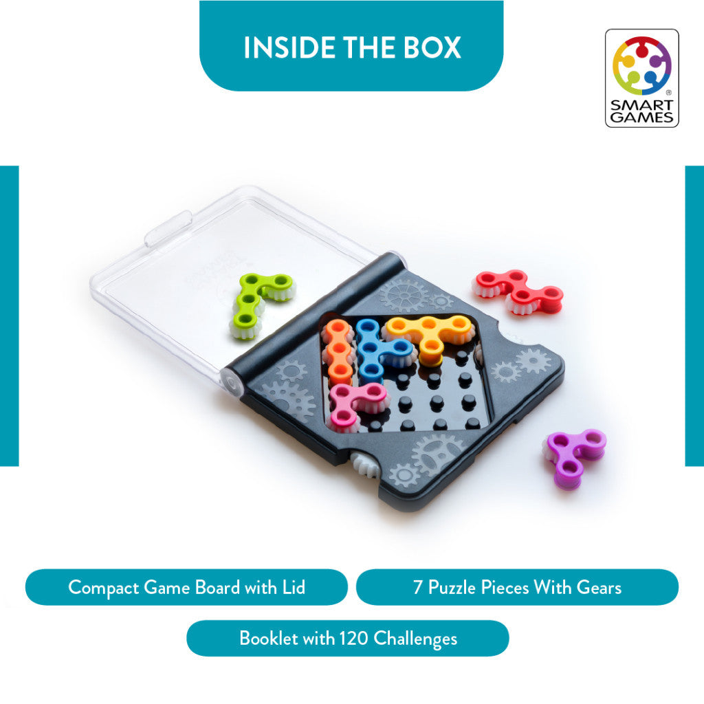 SmartGames IQ Gears Mainan Edukasi Anak Board Game