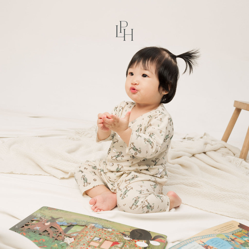 Little Palmerhaus - Little Wear Long Set (Setelan Bayi Lengan Panjang) 30.0