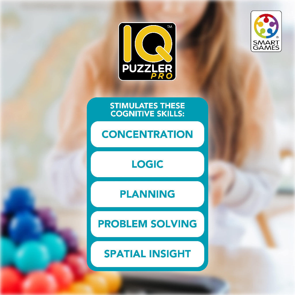SmartGames IQ Puzzler Pro Mainan Edukasi Anak Board Game