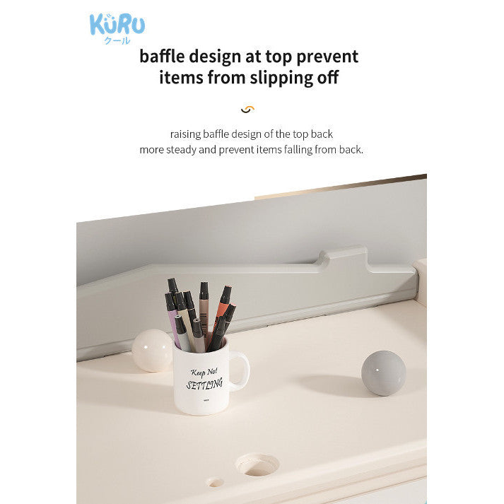 Kuru F05 Bus Design Kids Toy Storage Organizer Plastic Cabinet | Rak Lemari Mainan Anak Multifungsi
