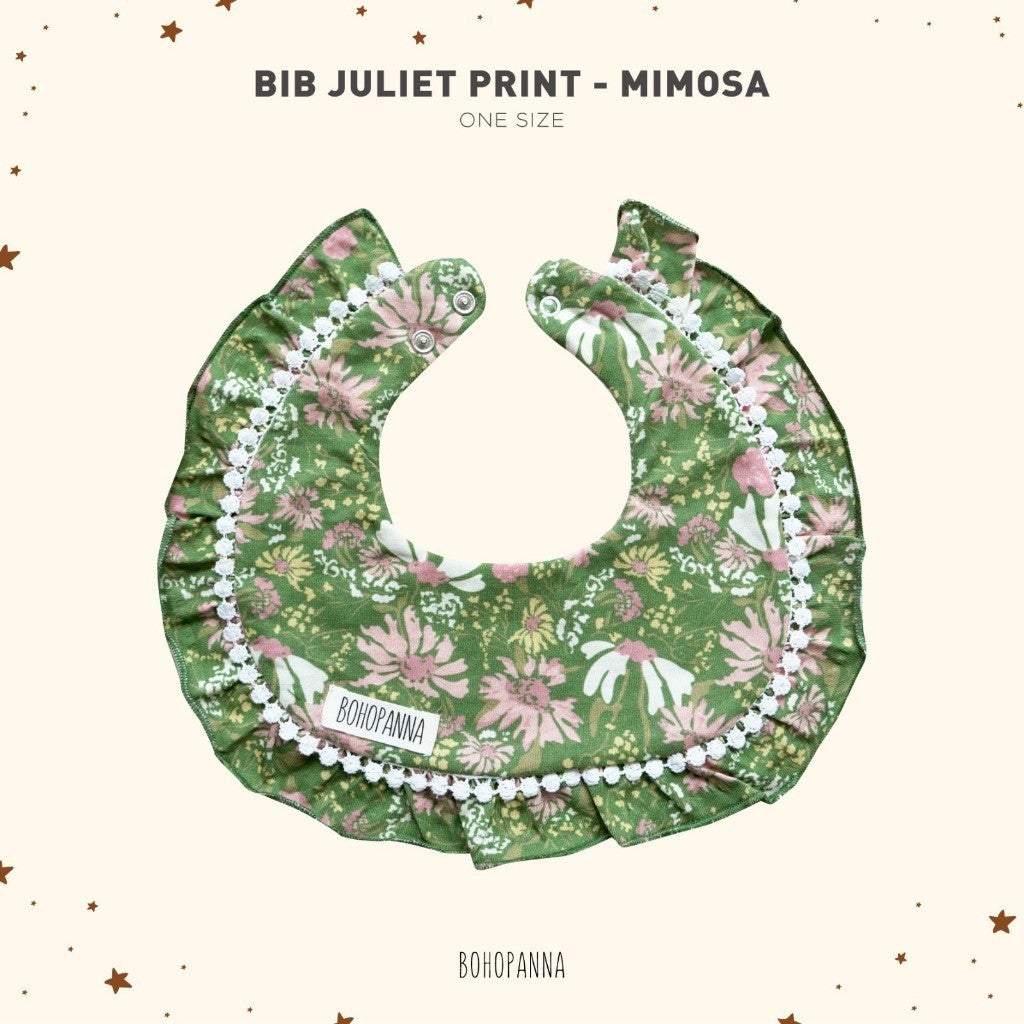 BOHOPANNA - BIB JULIET PRINT - Slabber Bayi