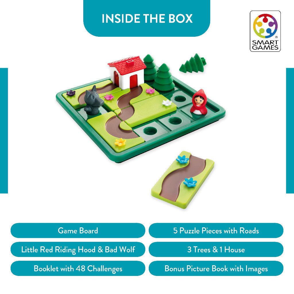 SmartGames Little Red Riding Hood Mainan Edukasi Anak Board Game