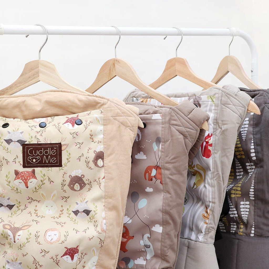 LITE CARRIER MOTIF Gendongan Bayi Depan Belakang SSC Praktis, Aman Nyaman SNI Cuddle Me