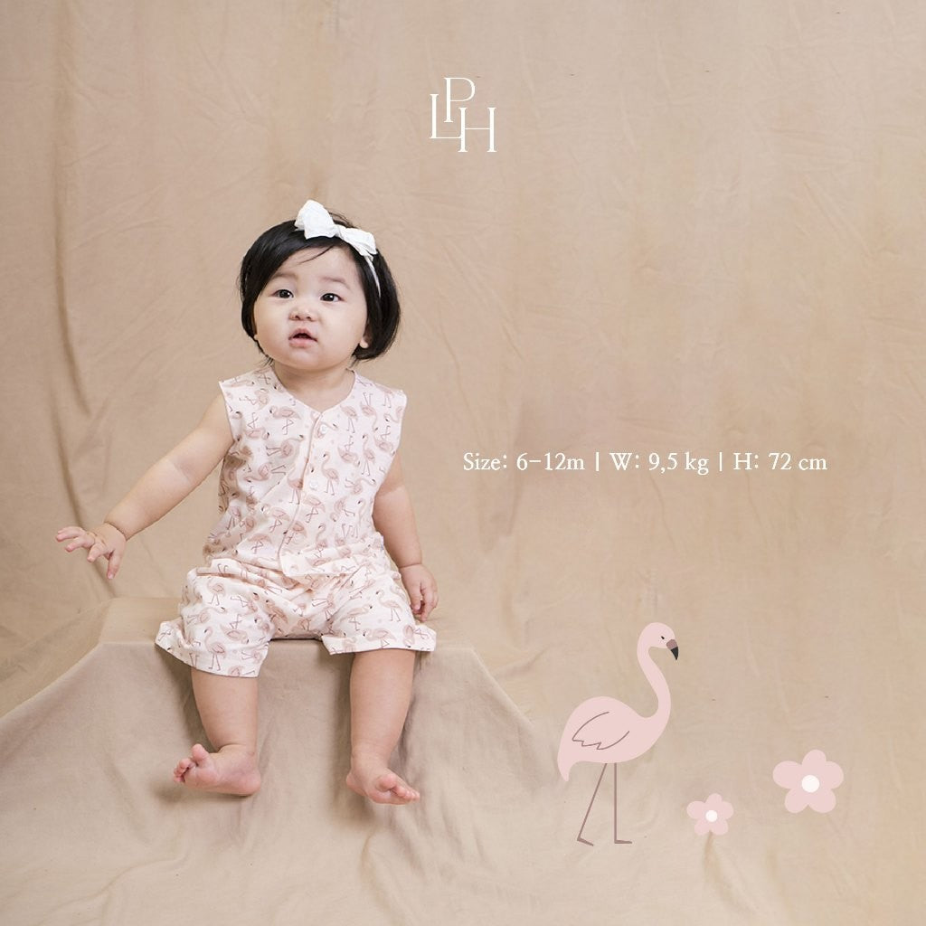 Little Palmerhaus - Little Wear Button Sleeveless Set (Setelan Bayi Lengan Buntung) 30.0