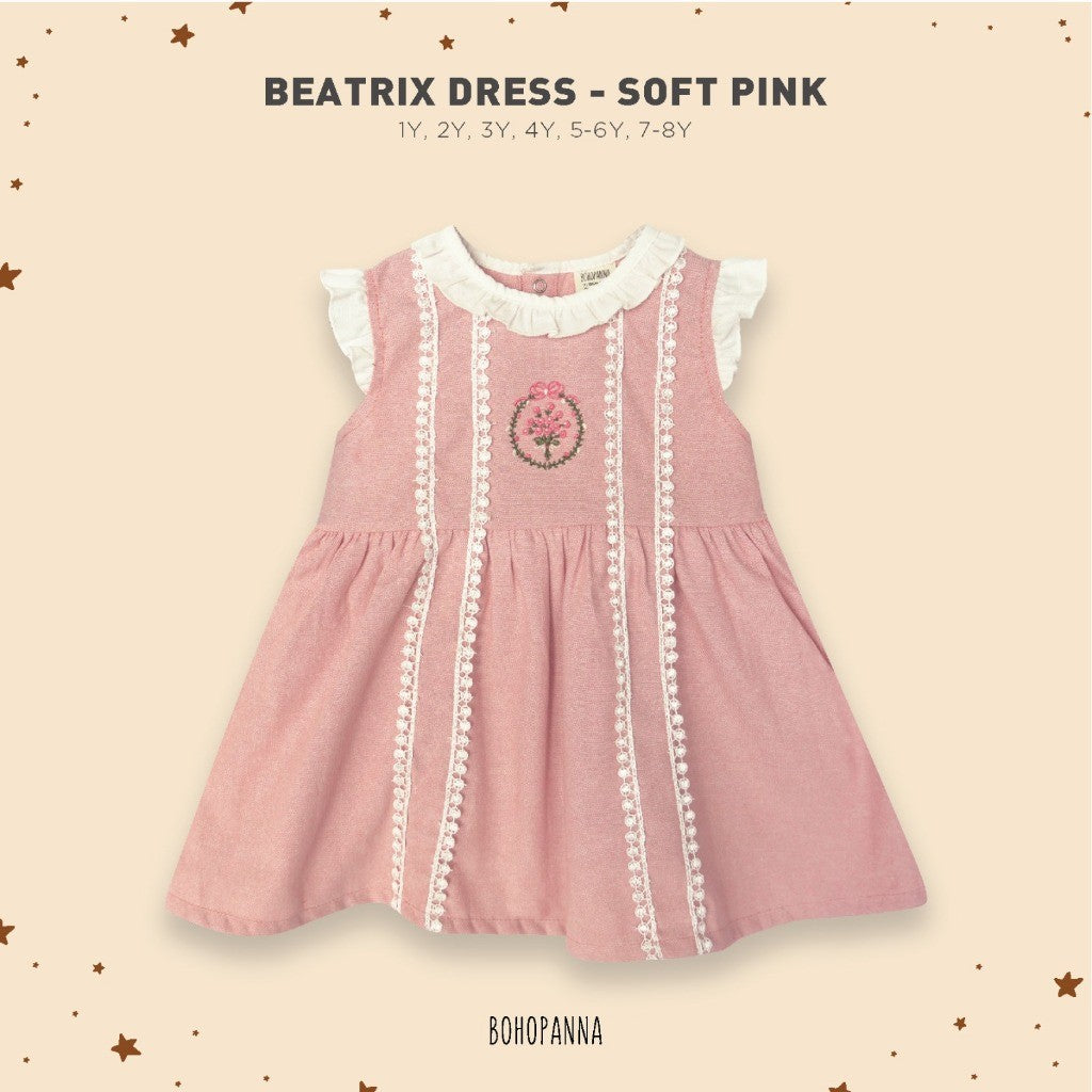 BOHOPANNA - BEATRIX DRESS - Dress Anak Perempuan