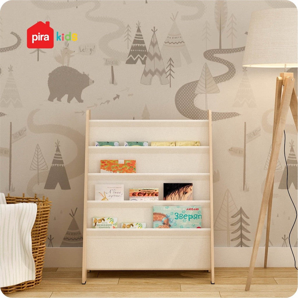 Pira Kids - BOHO BC60 Rak Buku Anak / Rak Buku Montessori