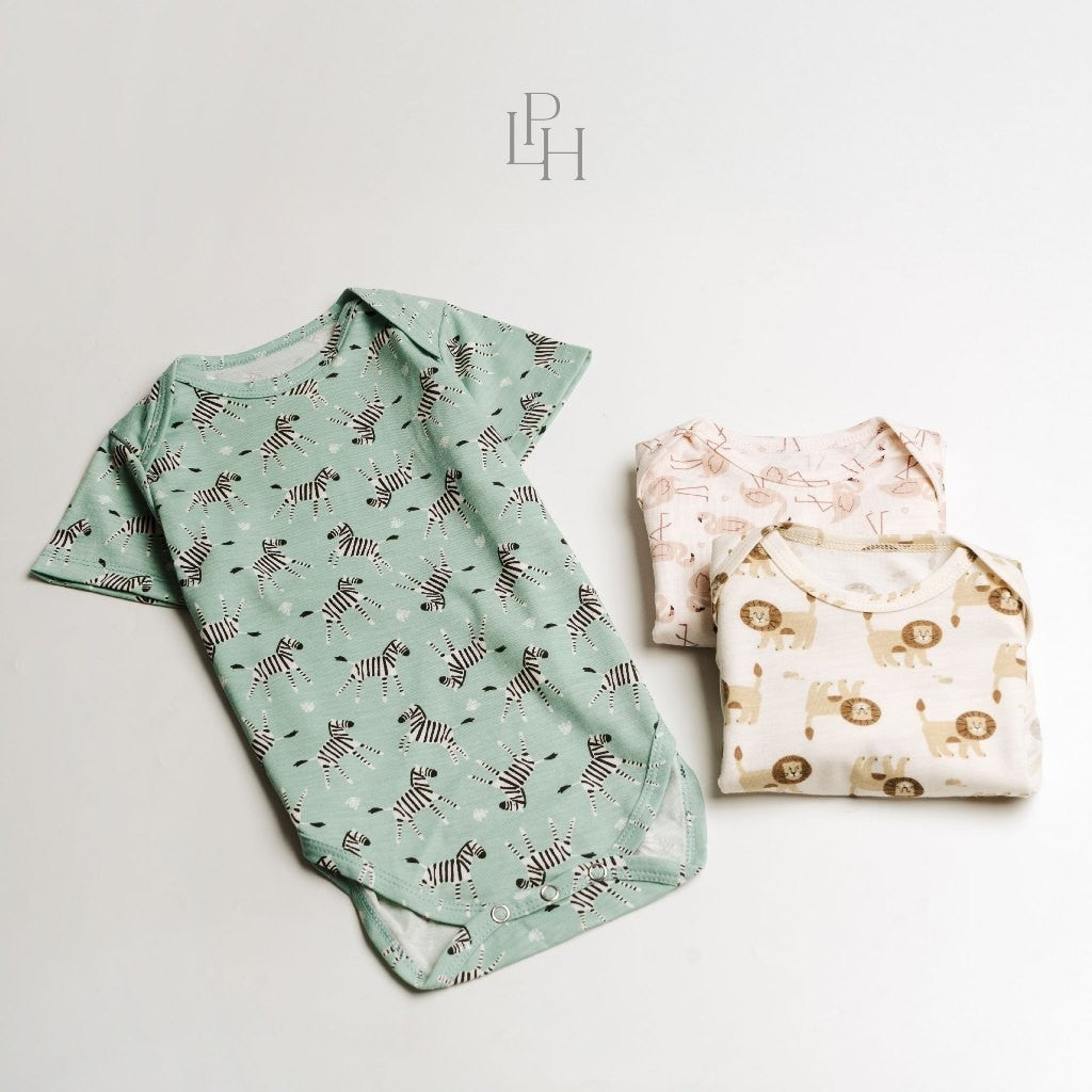 Little Palmerhaus - Little Wear Short Bodysuit (Jumper Bayi) 30.0