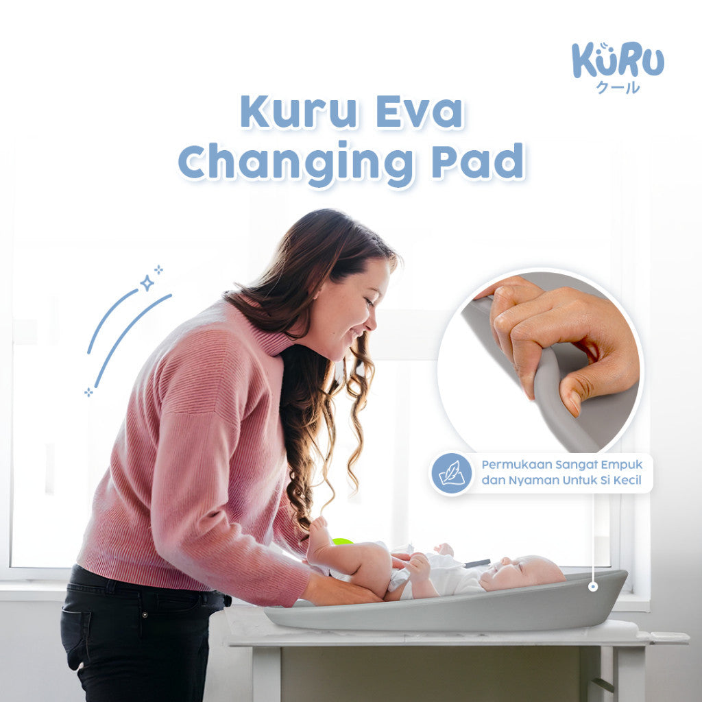 Kuru Baby Eva Changing Pad | Alas Ganti Popok Bayi