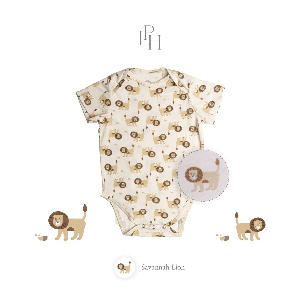 Little Palmerhaus - Little Wear Short Bodysuit (Jumper Bayi) 30.0