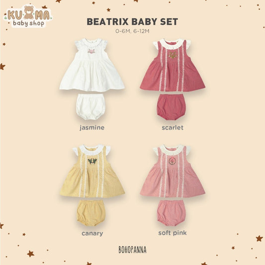 BOHOPANNA - BEATRIX BABY SET - Setelan Bayi Perempuan