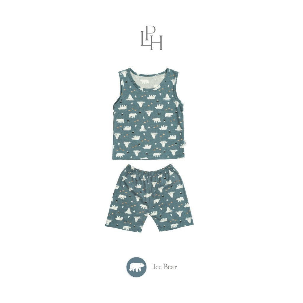 Little Palmerhaus - Little Wear Kids Sleeveless Set (Setelan Anak Lengan Buntung) 34.0