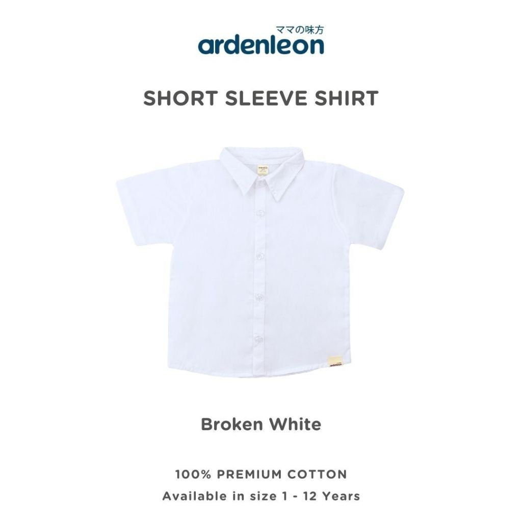 ARDENLEON Atasan Kemeja Anak Pendek Short Sleeves Shirt