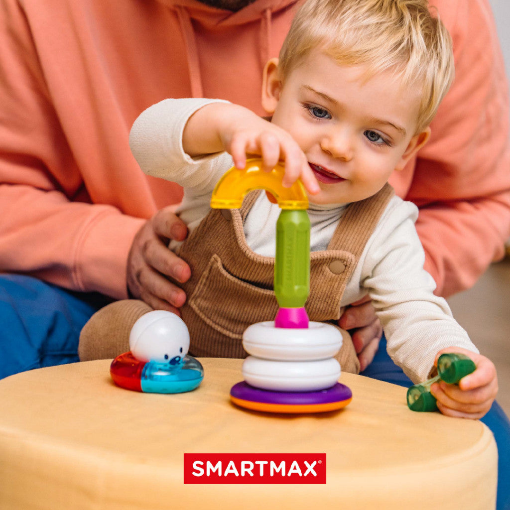 SmartMax My First Stacking Rings Mainan Edukasi & Motorik Anak Mainan Magnet