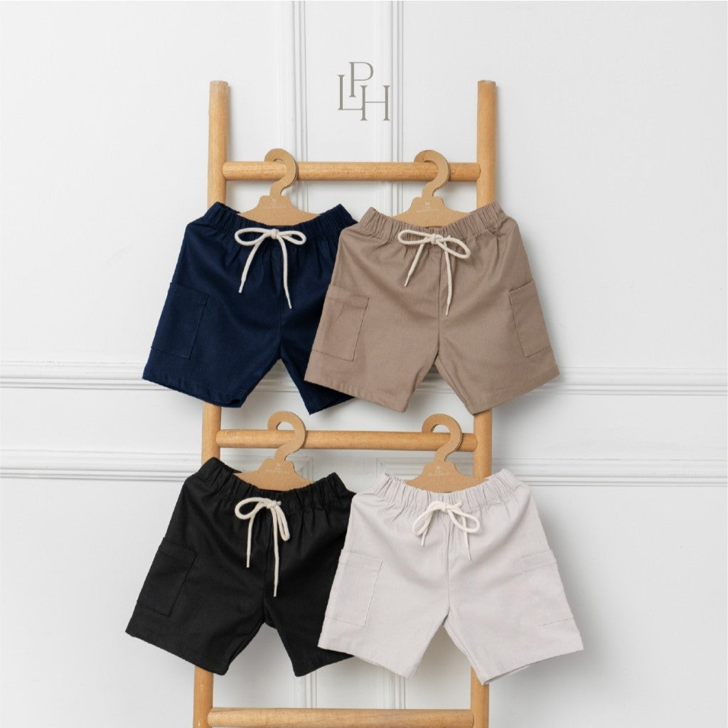 Little Palmerhaus - Leo Cotton Shorts (Celana Pendek Anak) 2.0