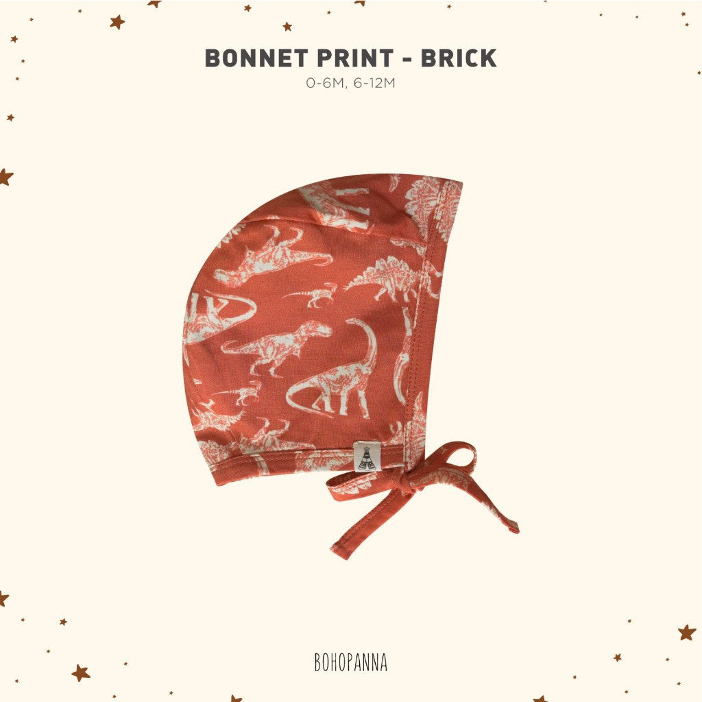 BOHOPANNA - BONNET PRINT - Topi bayi