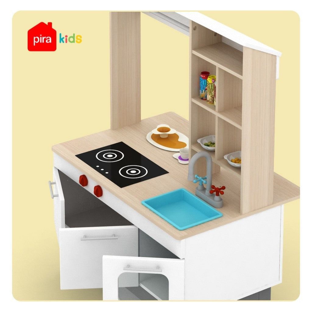 Pira Kids - Magu Shop PP Pretend Play Kantin / Market Booth / Gerobak Warung Mainan Anak