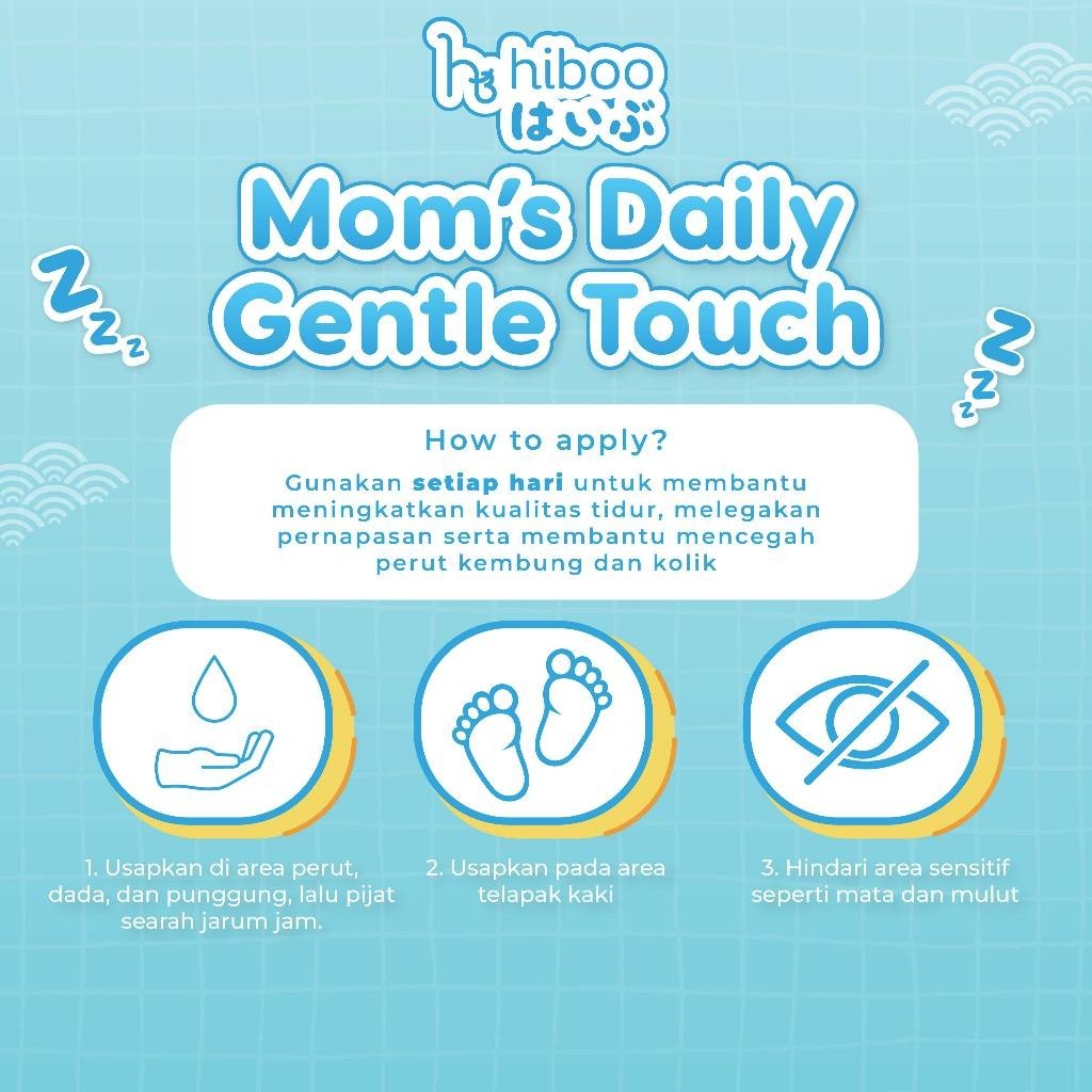 hiboo Zzz Deep Sleep Baby Cream 30 gr 7X Essential Tidur & Kolik – Calming Baby Cream Skincare Anak Bayi Newborn Body Lotion Mama’s A77