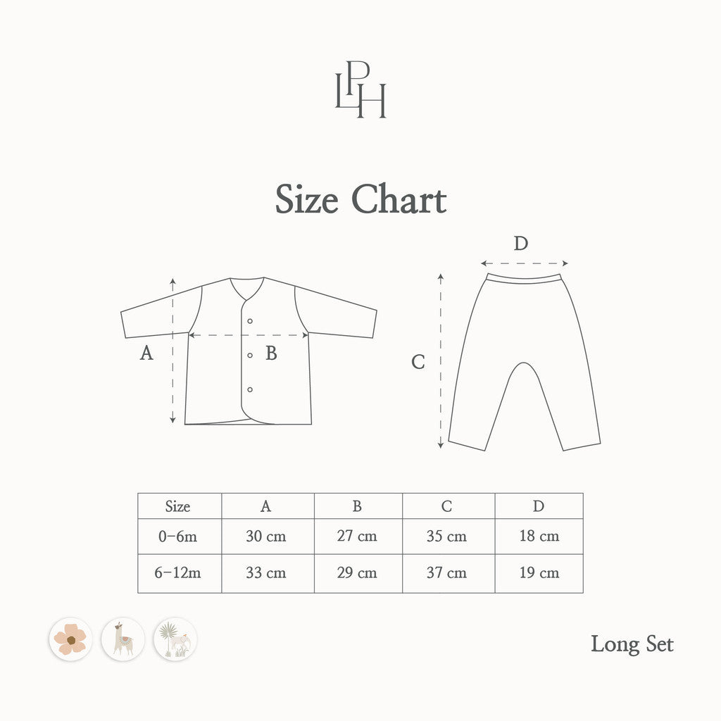 Little Palmerhaus - Little Wear Long Set (Setelan Bayi Lengan Panjang) 30.0