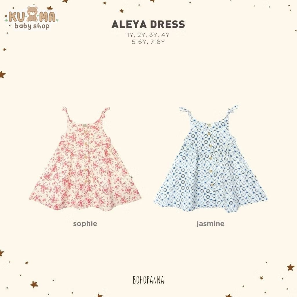 BOHOPANNA - ALEYA DRESS - DRESS ANAK 2575