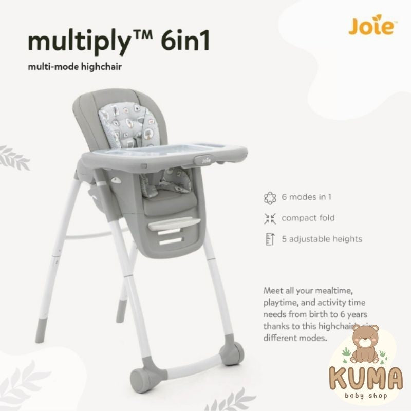 Joie Multiply 6 in 1 High Chair Kursi Makan Anak