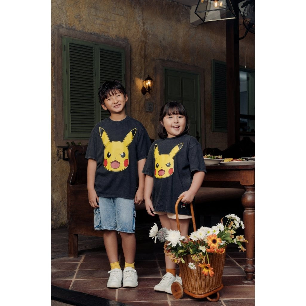 BOHOPANNA | POKÉMON - KIDS OVERTEE - OVERTEE WASHED - ATASAN ANAK