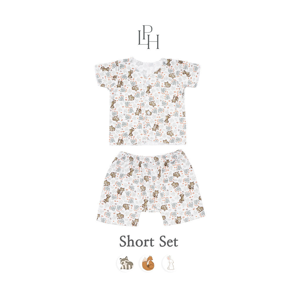 Little Palmerhaus - Little Wear Short Set 27.0 (Setelan Bayi Lengan Pendek)