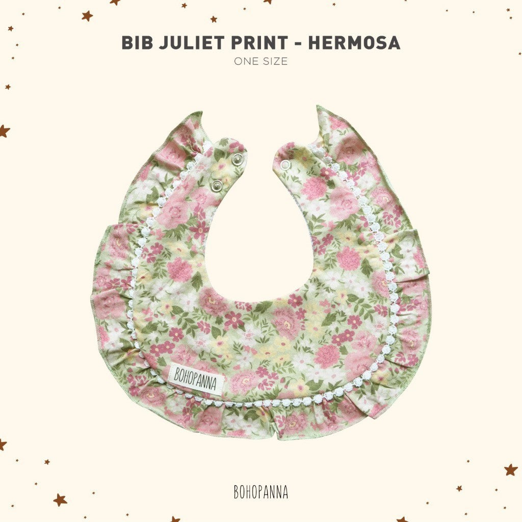 BOHOPANNA - BIB JULIET PRINT - Slabber Bayi