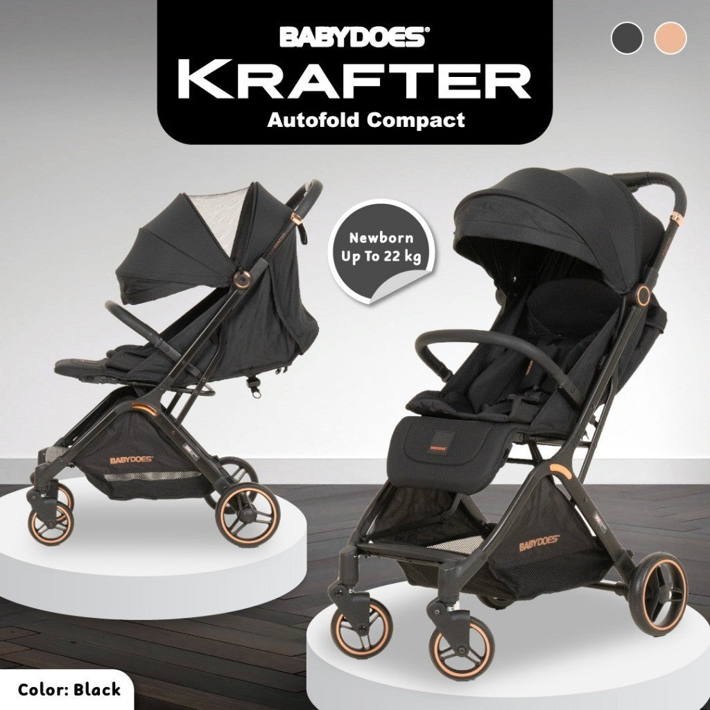 BABYDOES Krafter Stroller Autofold Compact