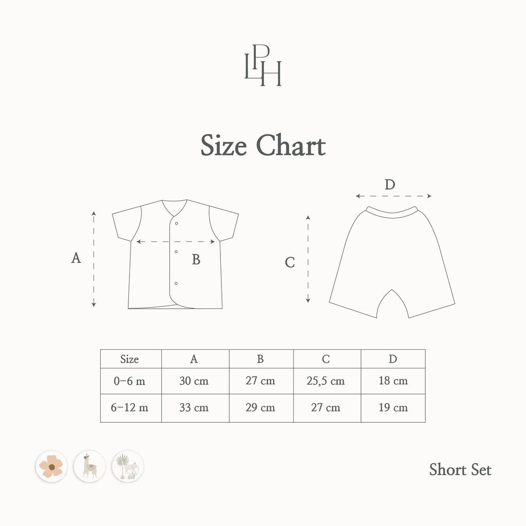 Little Palmerhaus - Little Wear Short Set (Setelan Bayi Lengan Pendek) 30.0