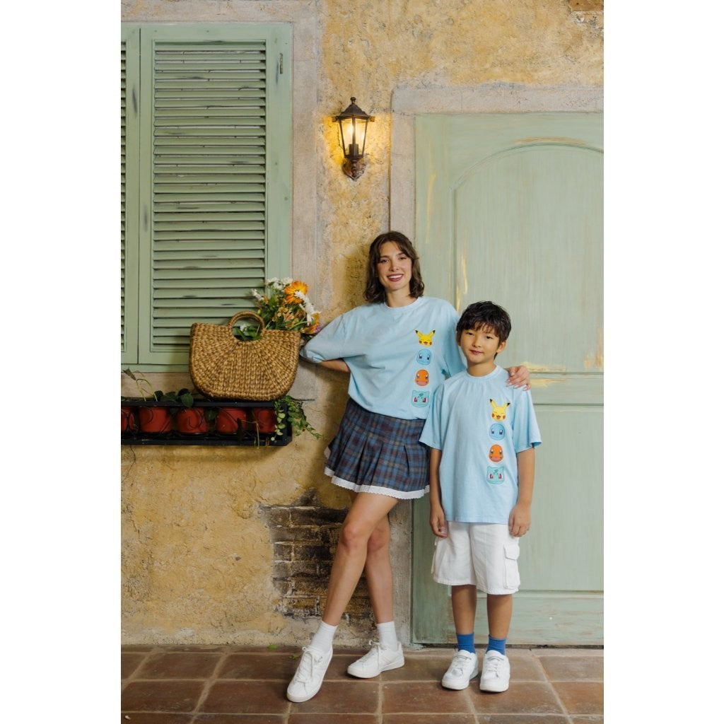 BOHOPANNA | POKÉMON - KIDS OVERTEE - OVERTEE WASHED - ATASAN ANAK