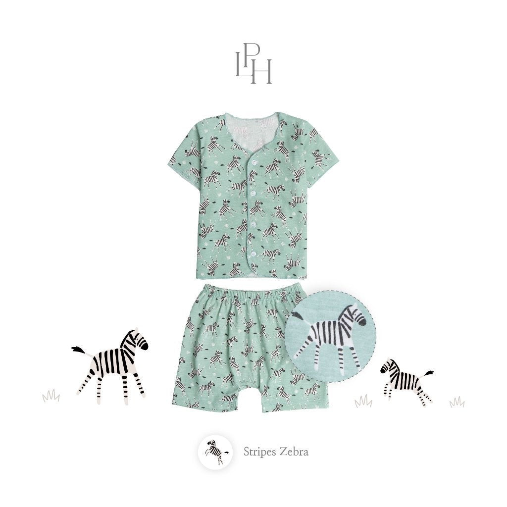 Little Palmerhaus - Little Wear Short Set (Setelan Bayi Lengan Pendek) 30.0