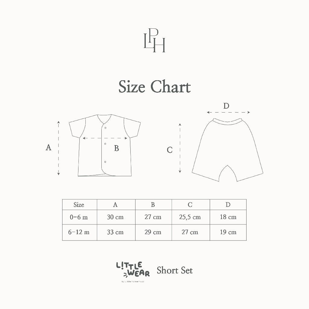 Little Palmerhaus - Little Wear Short Set (Setelan Bayi Lengan Pendek) 30.0