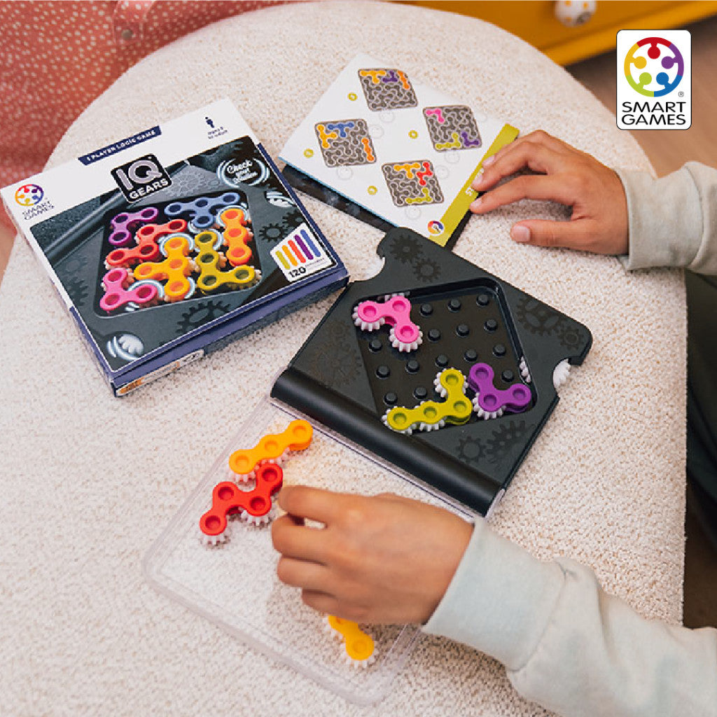 SmartGames IQ Gears Mainan Edukasi Anak Board Game