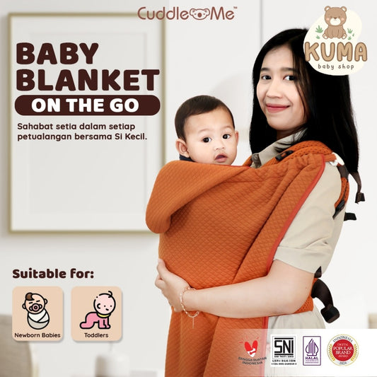 CUDDLEME Blanket On The Go Selimut Clip Multifungsi - Selimut Gendongan Praktis