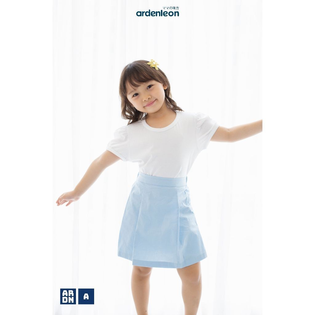 ARDENLEON Rok Celana Anak Perempuan Pleated Skort
