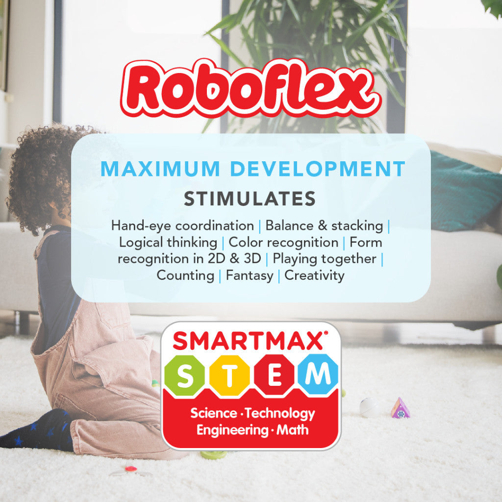 SmartMax Roboflex Mainan Edukasi & Motorik Anak Mainan Magnet