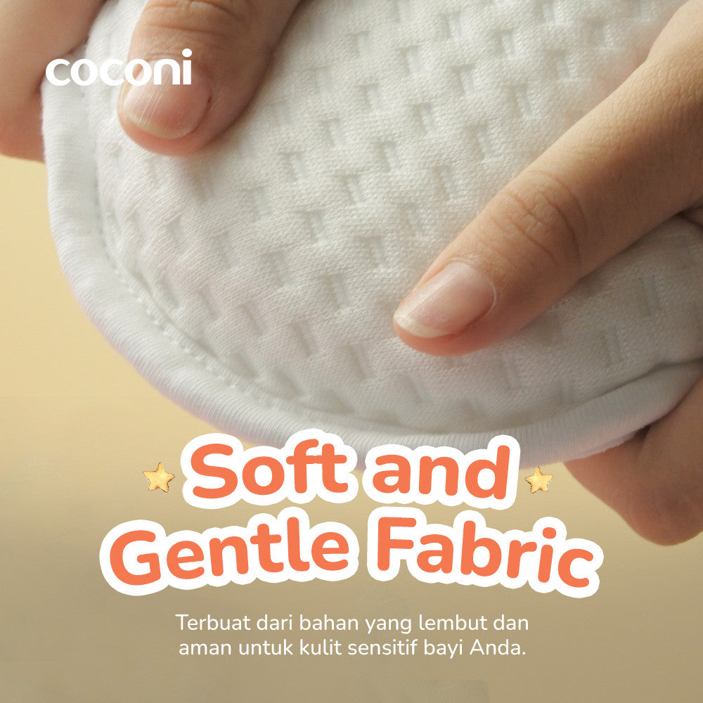 COCONI Newborn Head Pillow | Bantal Tidur Bayi Anti Peyang