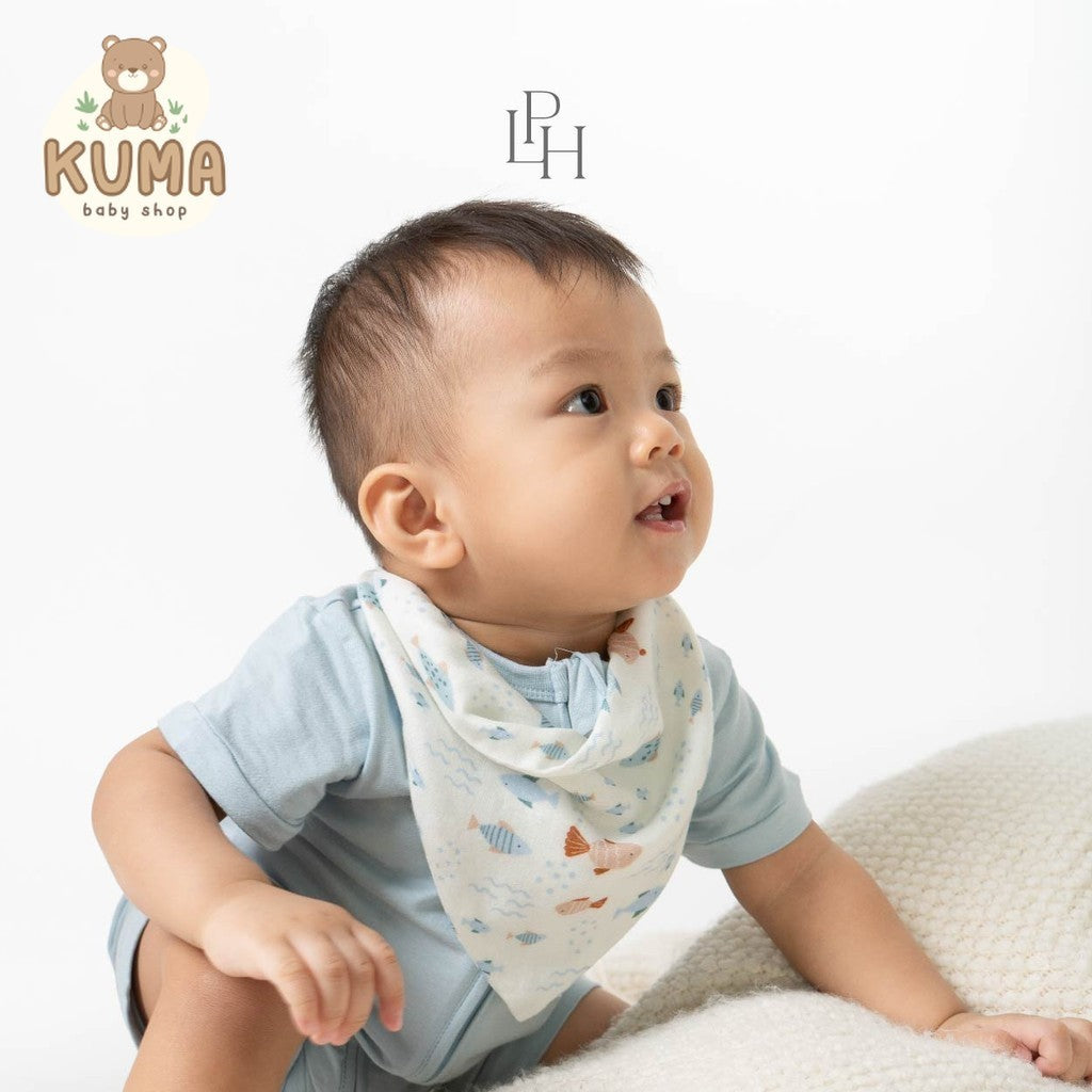 Little Palmerhaus - Muslin Bandana Bib (Celemek Bayi)