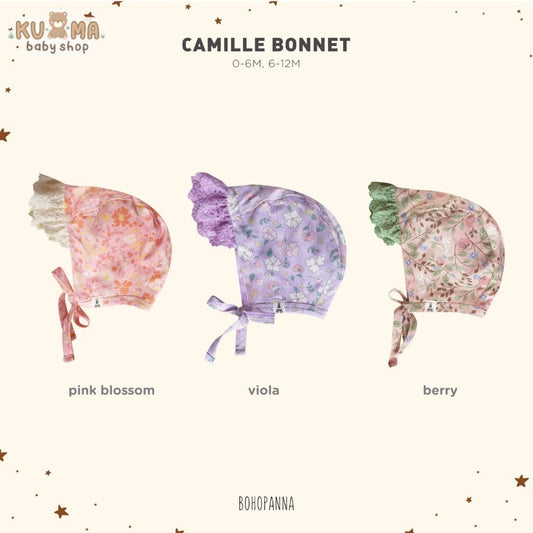 BOHOPANNA - BONNET CAMILLE - Topi Bayi Perempuan