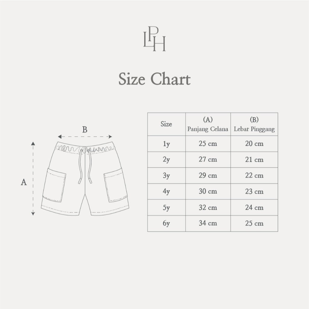 Little Palmerhaus - Leo Cotton Shorts (Celana Pendek Anak) 2.0