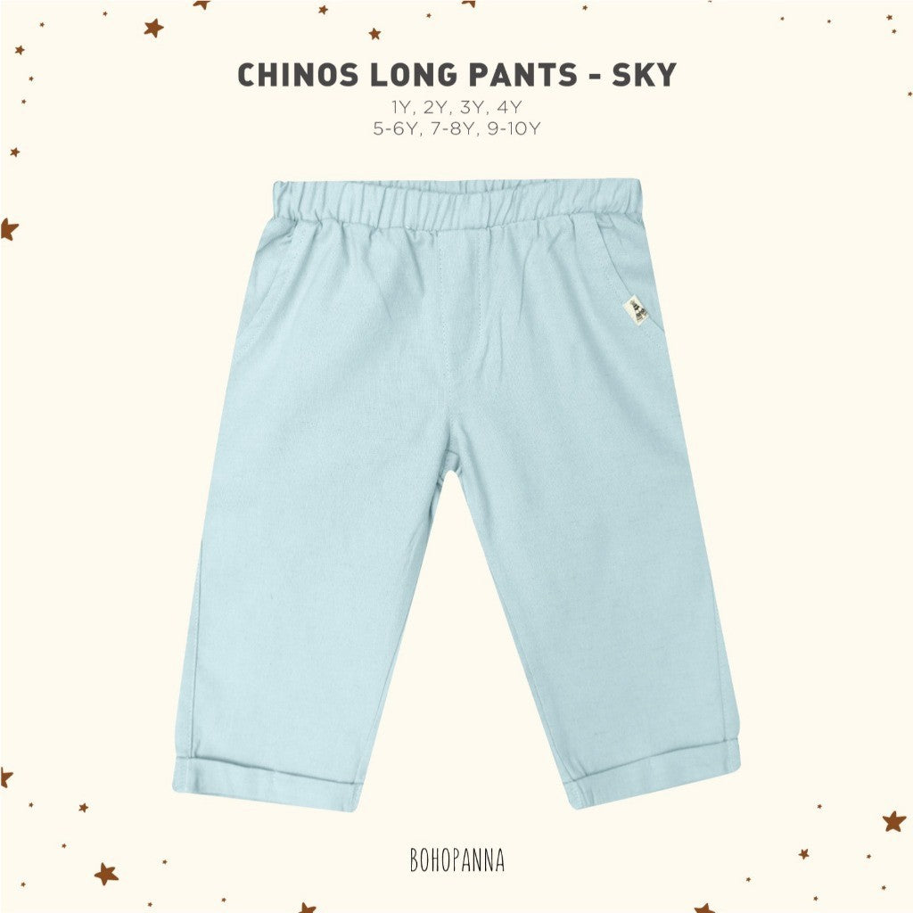 BOHOPANNA - CHINOS LONG PANT - Celana Panjang Anak Laki-Laki 2456-2