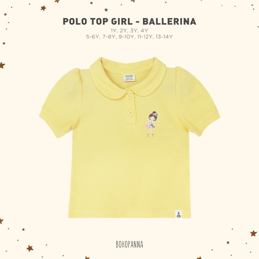 BOHOPANNA - POLO TOP GIRL - ATASAN ANAK 2525