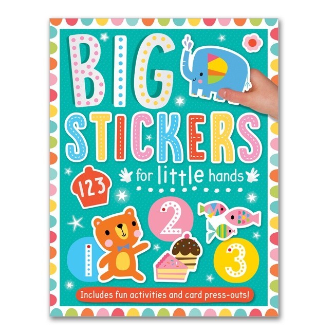 [Make Believe] Big Stickers for Little Hands & I Can Stick Sticker Activity Books