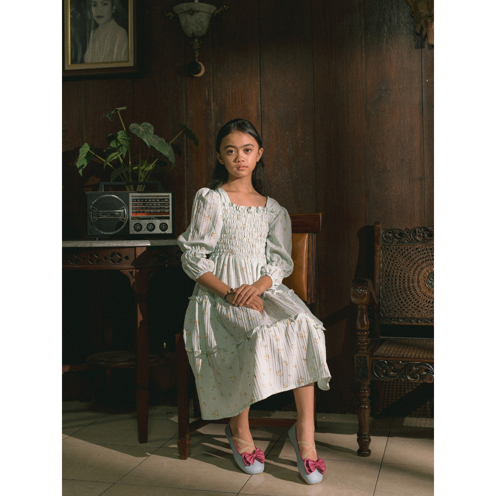 WEARLUCA Sophia - Sepatu Flat Pita Anak Perempuan