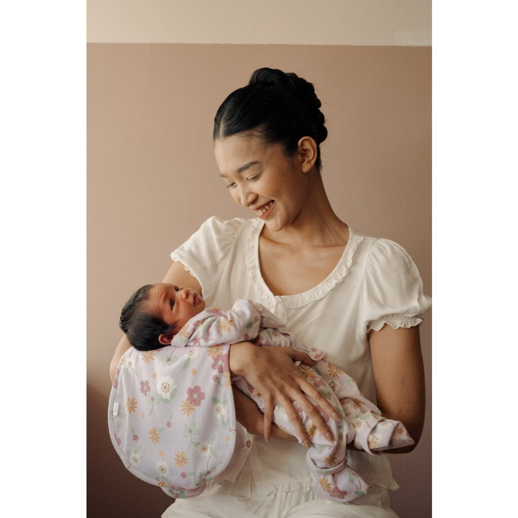 BOHOPANNA - PANNADAILY - BURP BIB GIRL PRINT - Slabber Bayi